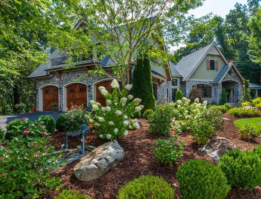 garden outside of home