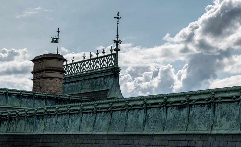 ornate roof