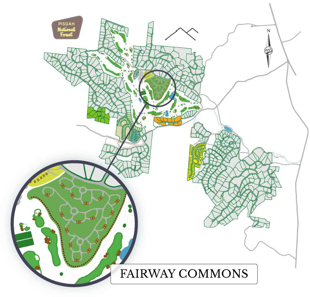 Site Map 2021 Fairway Commons Enclave