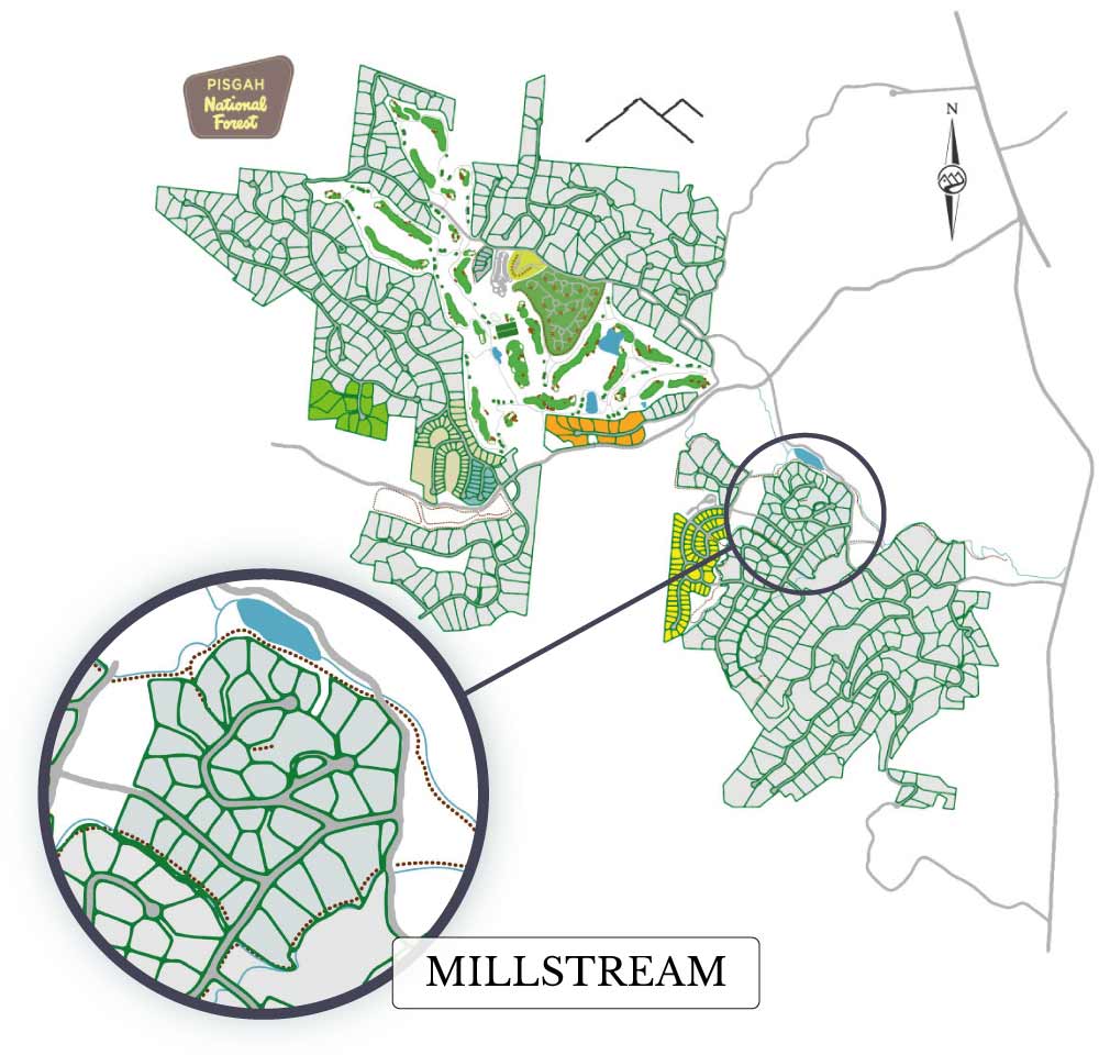Site Map 2021 The Millstream Enclave