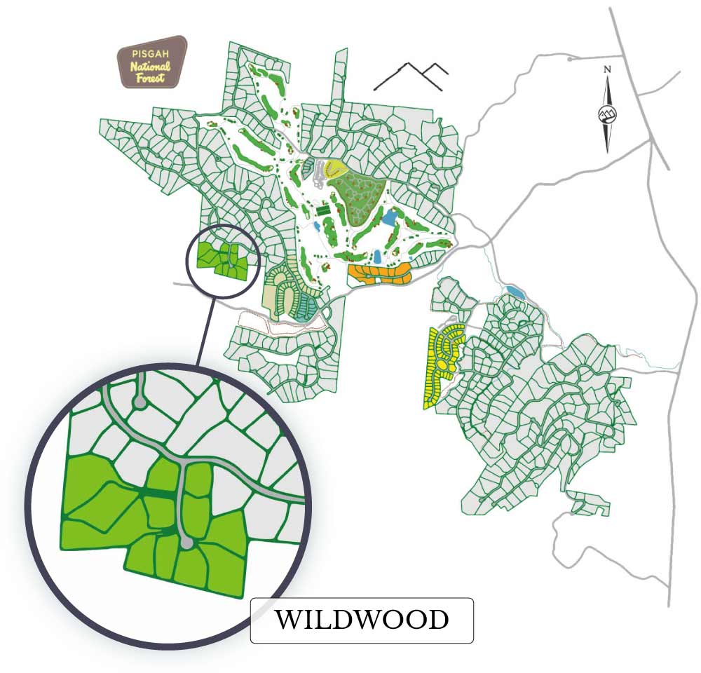 Site Map 2021 Wildwood Enclave