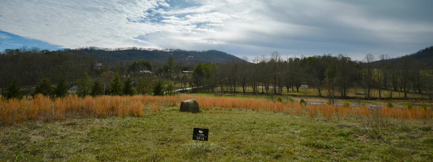 lot overlooking mountains in Creekside Farms