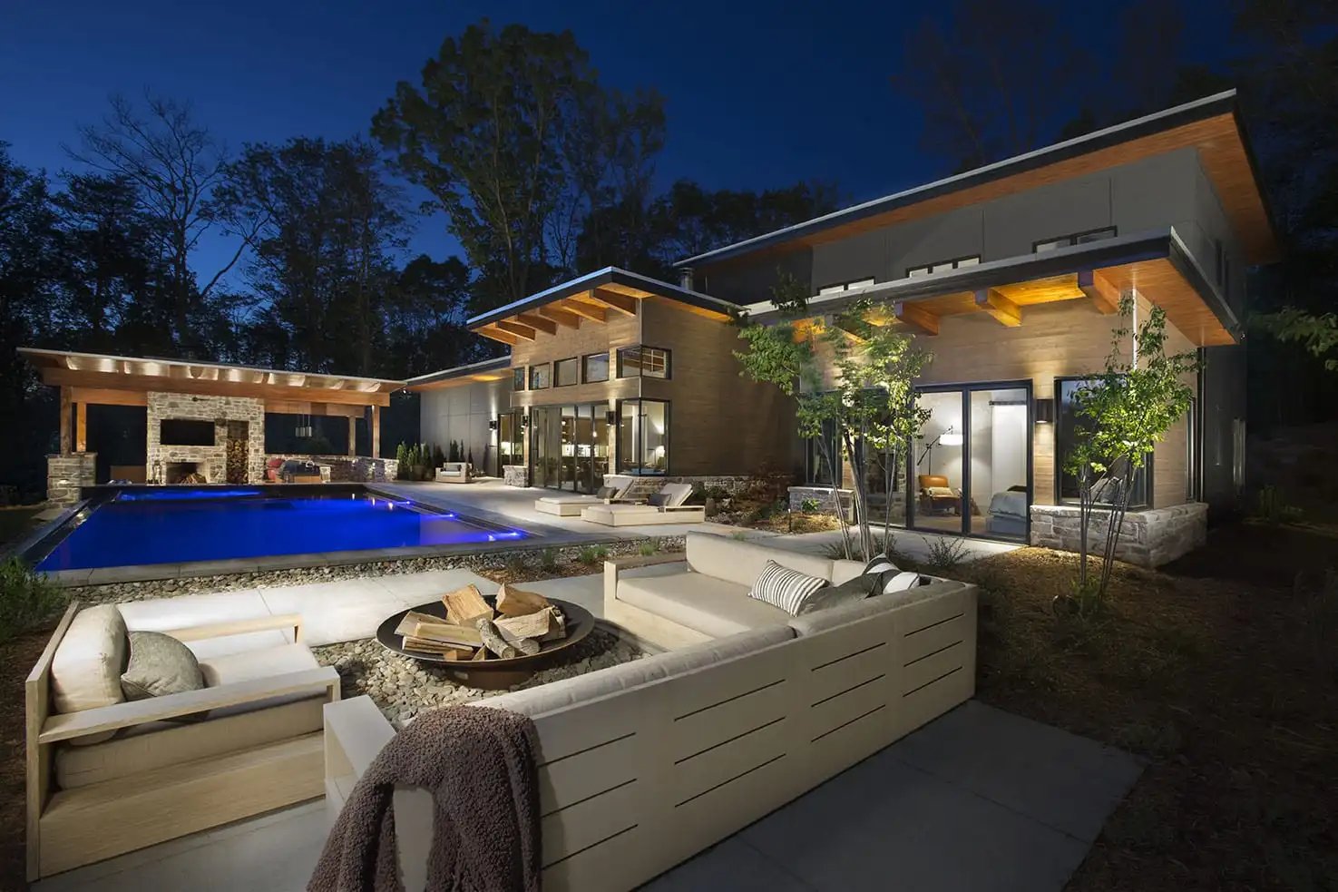 living stone design build home