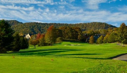 walnut cove golf course autumn